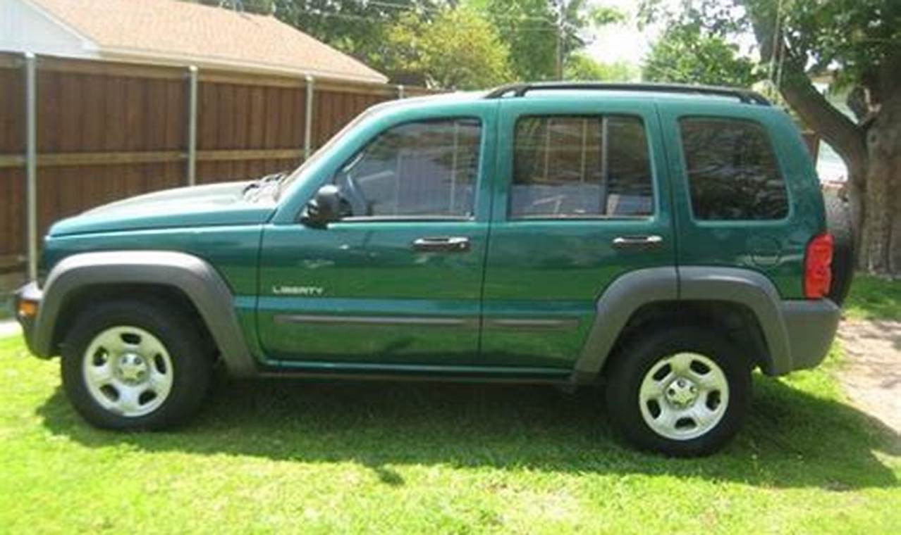 jeep liberty 4 cyl for sale