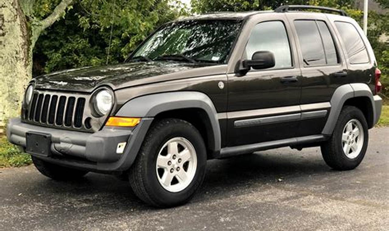 jeep liberty for sale under 3000