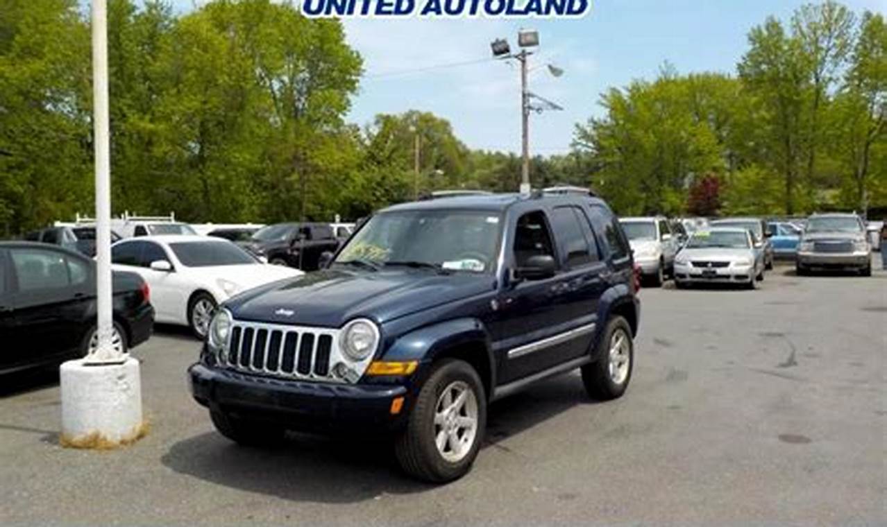 jeep liberty for sale under 5000