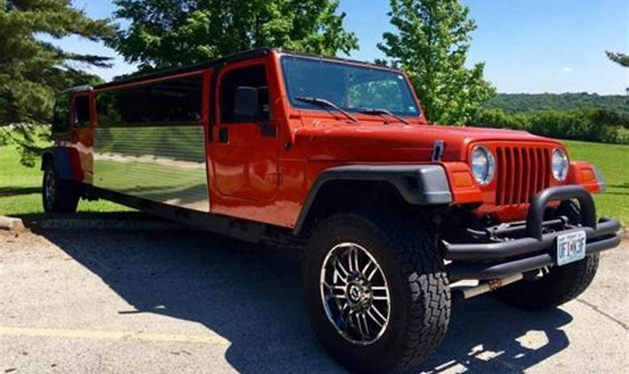 jeep limo for sale