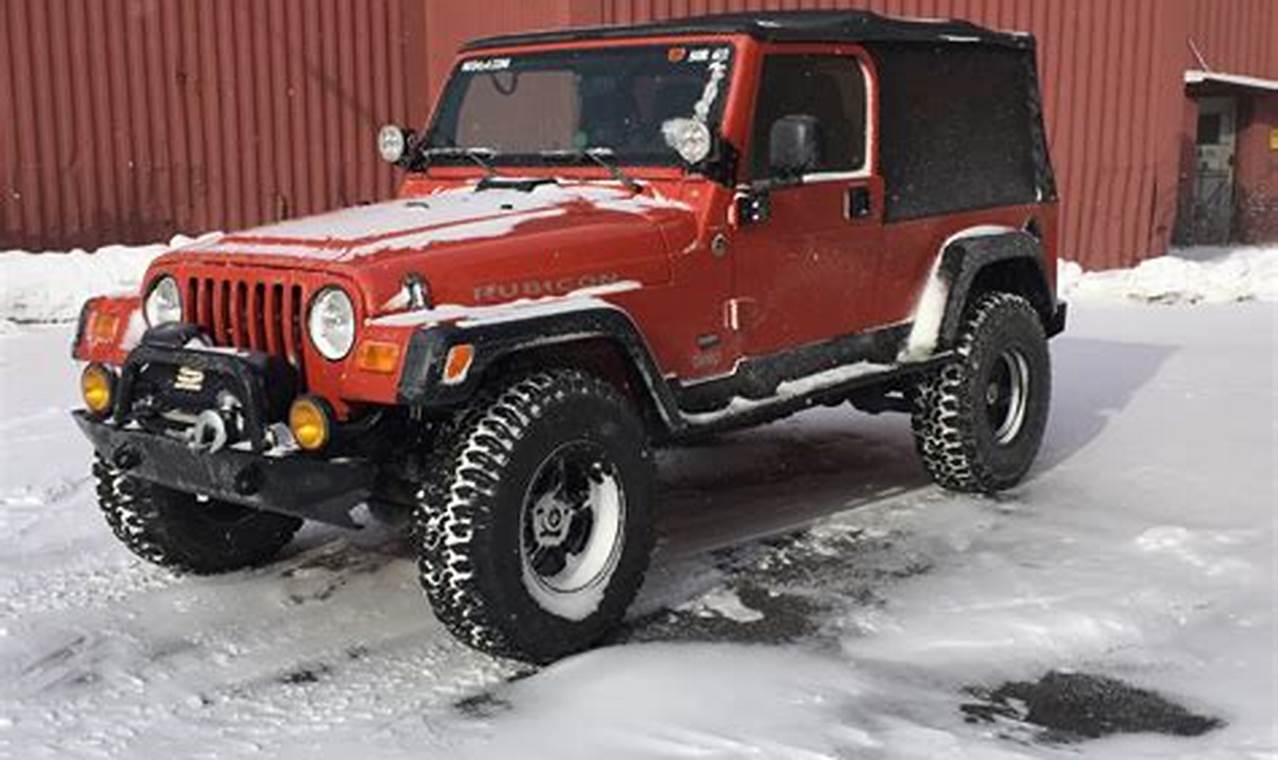 jeep lj rubicon for sale