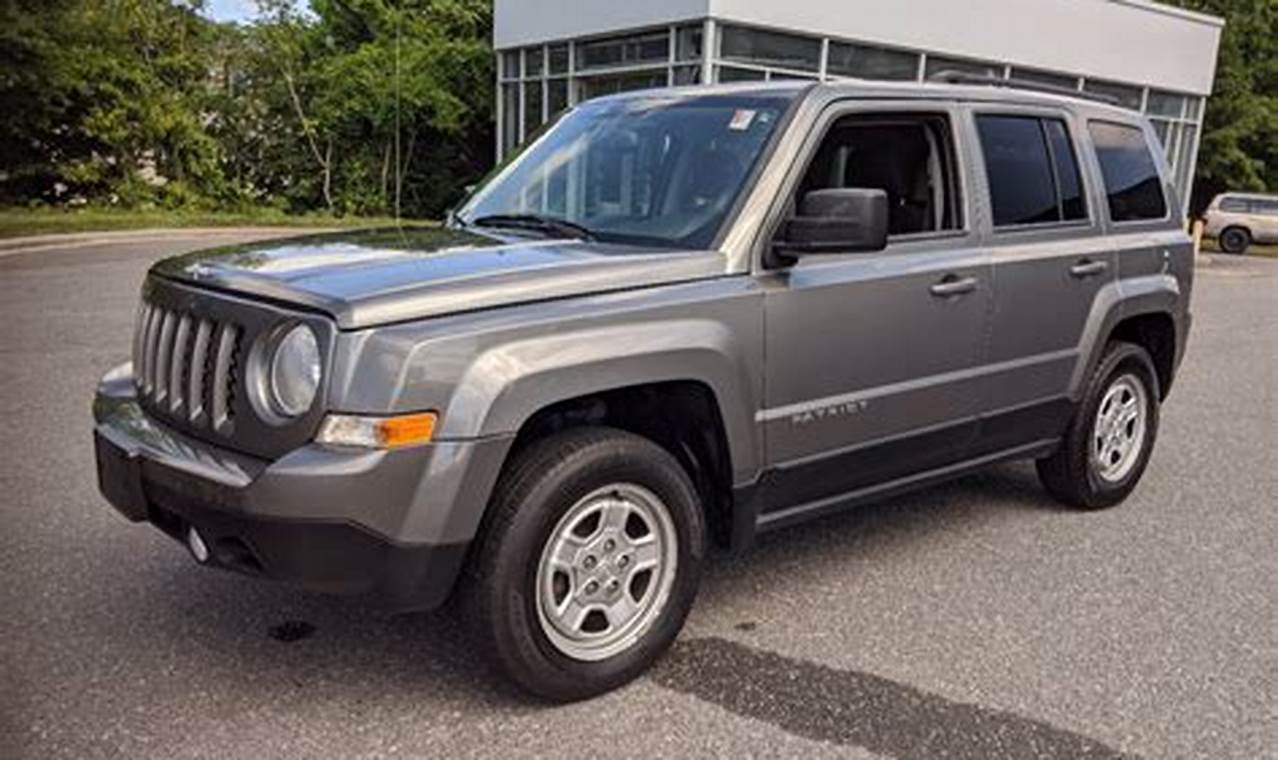 jeep patriot 4wd for sale