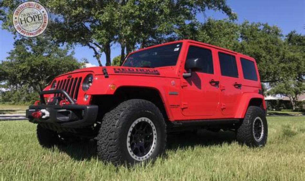 jeep red rock edition for sale