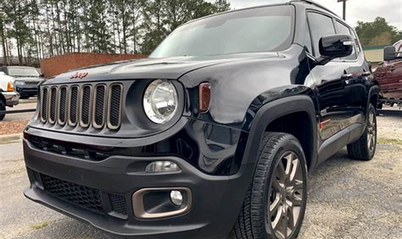 jeep renegade 4wd for sale