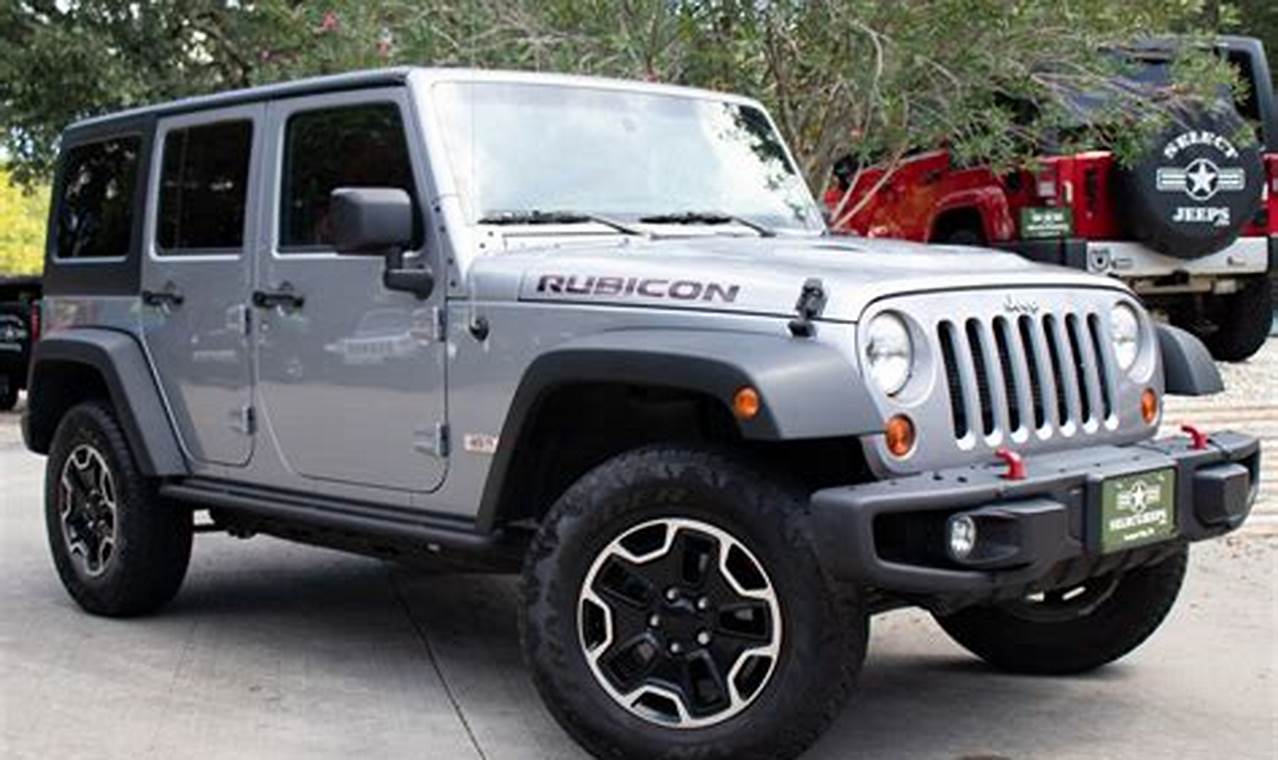 jeep rubicon for sale 2013