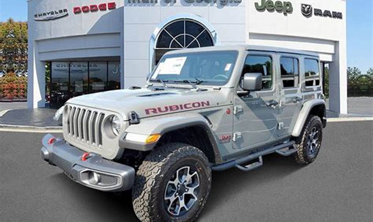 jeep rubicon for sale in buford, ga
