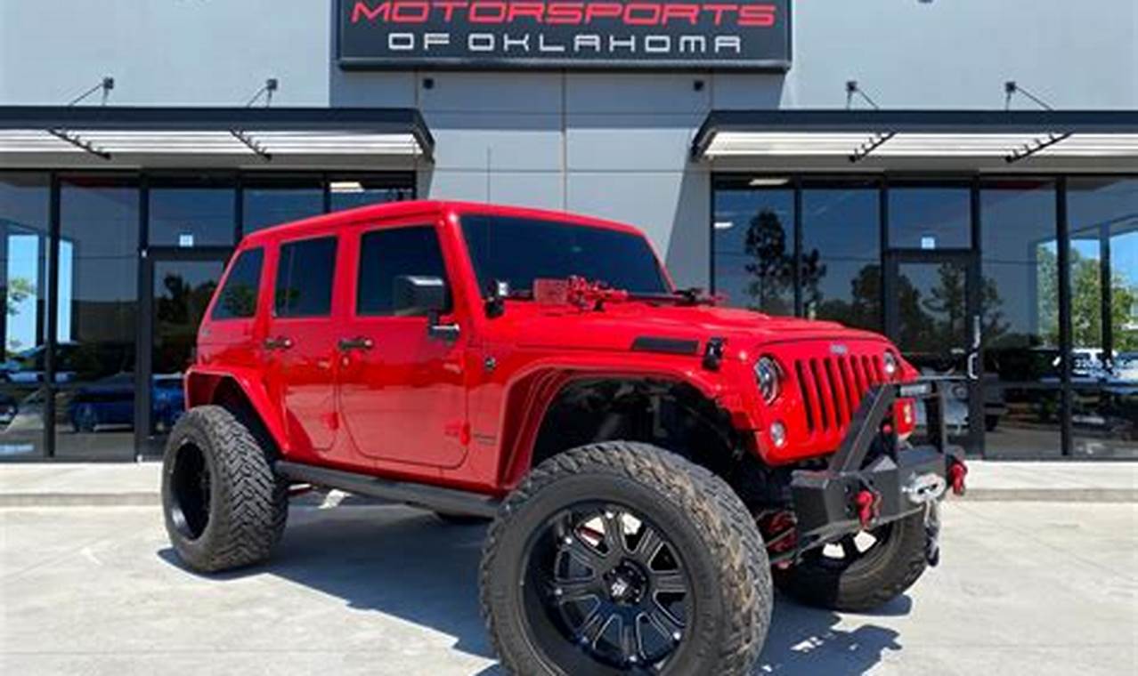 jeep rubicon for sale in oklahoma