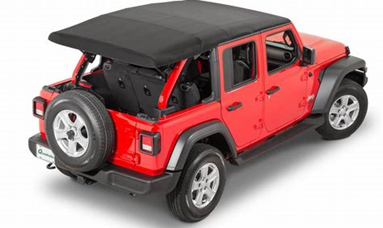 jeep rubicon soft top for sale