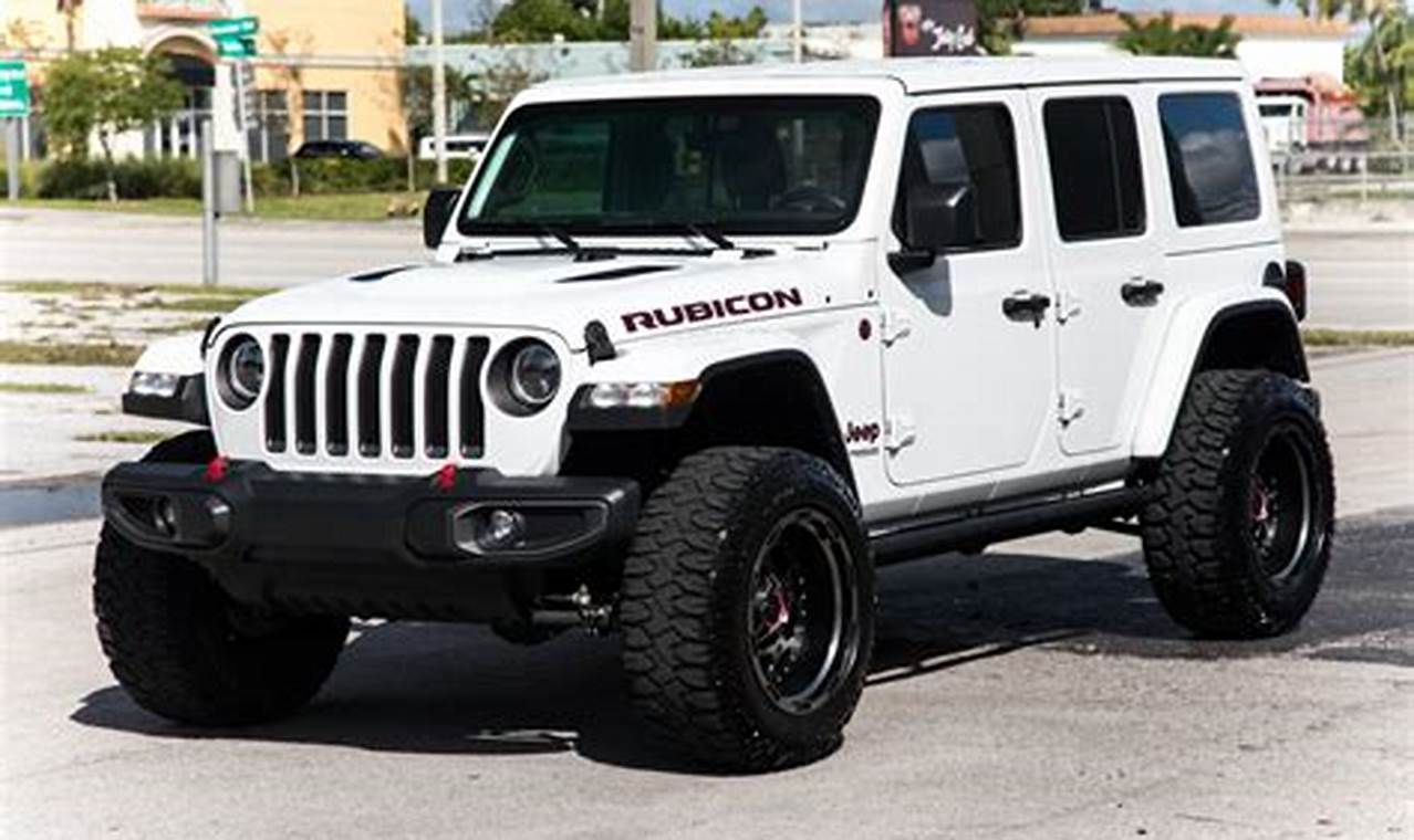 jeep rubicon unlimited for sale