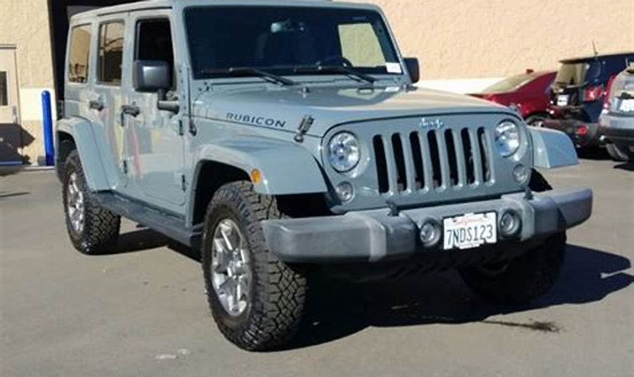 jeep rubicon used for sale near me