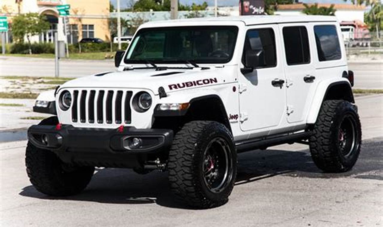 jeep rubicons for sale used