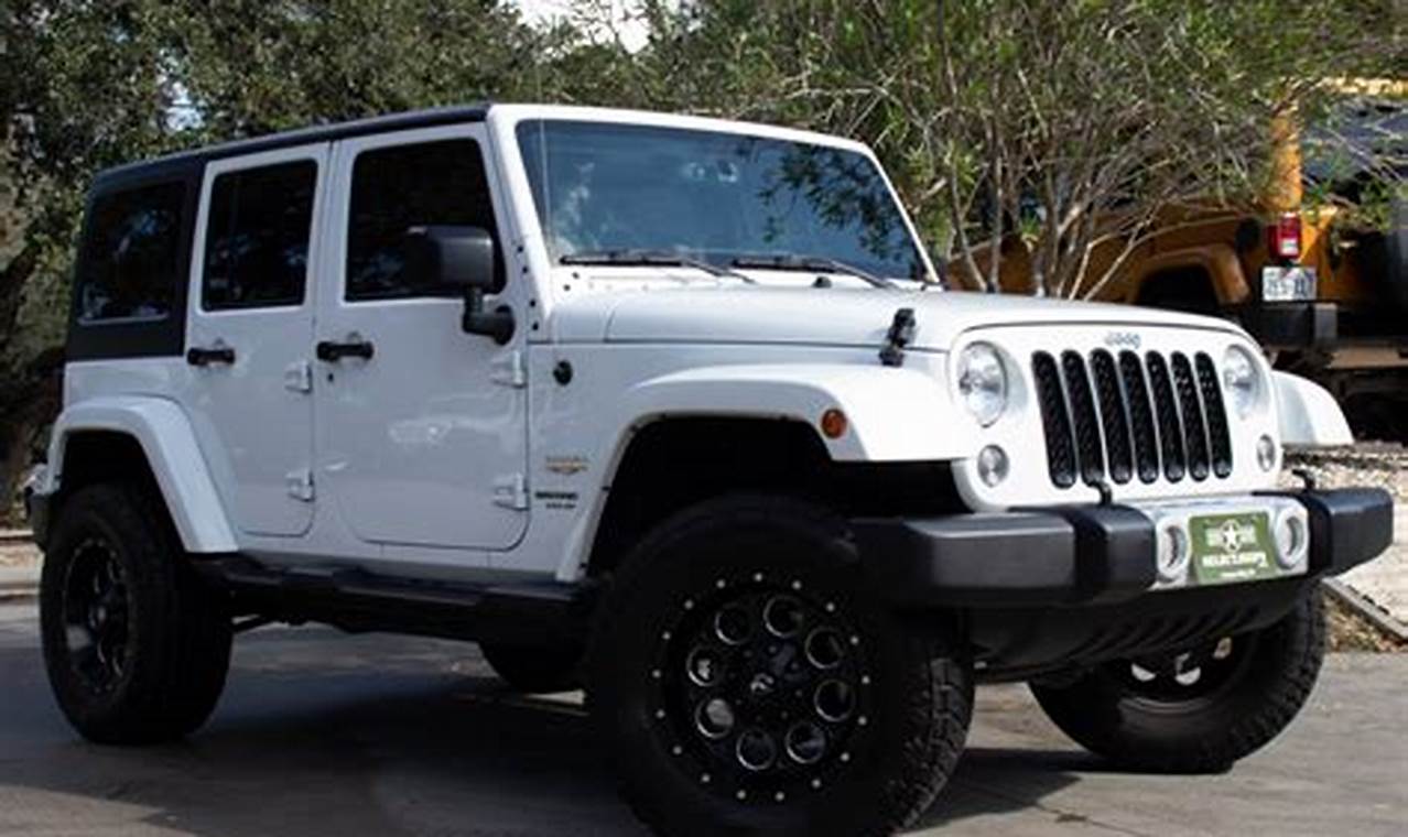 jeep sahara 2015 for sale