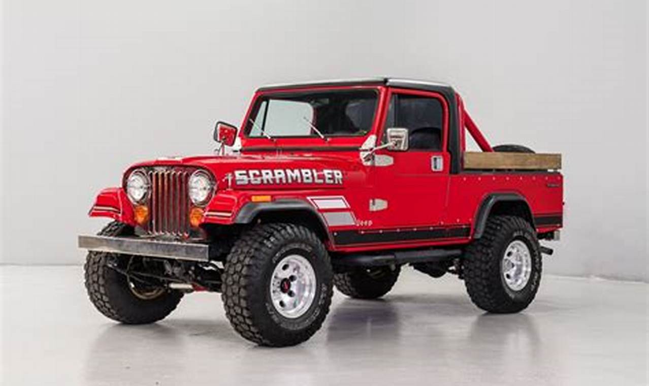 jeep scrambler body for sale
