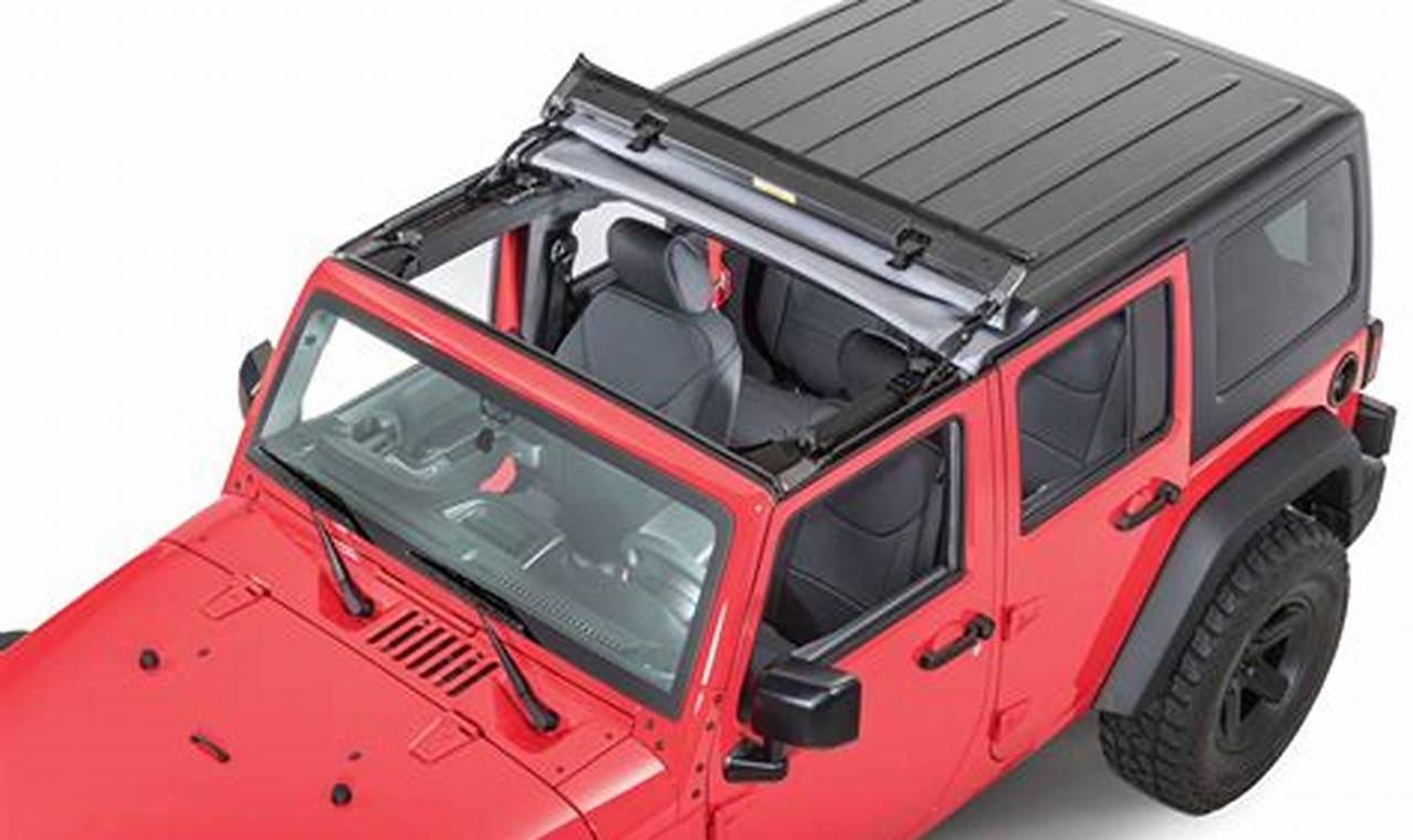 jeep sunrider soft top for sale