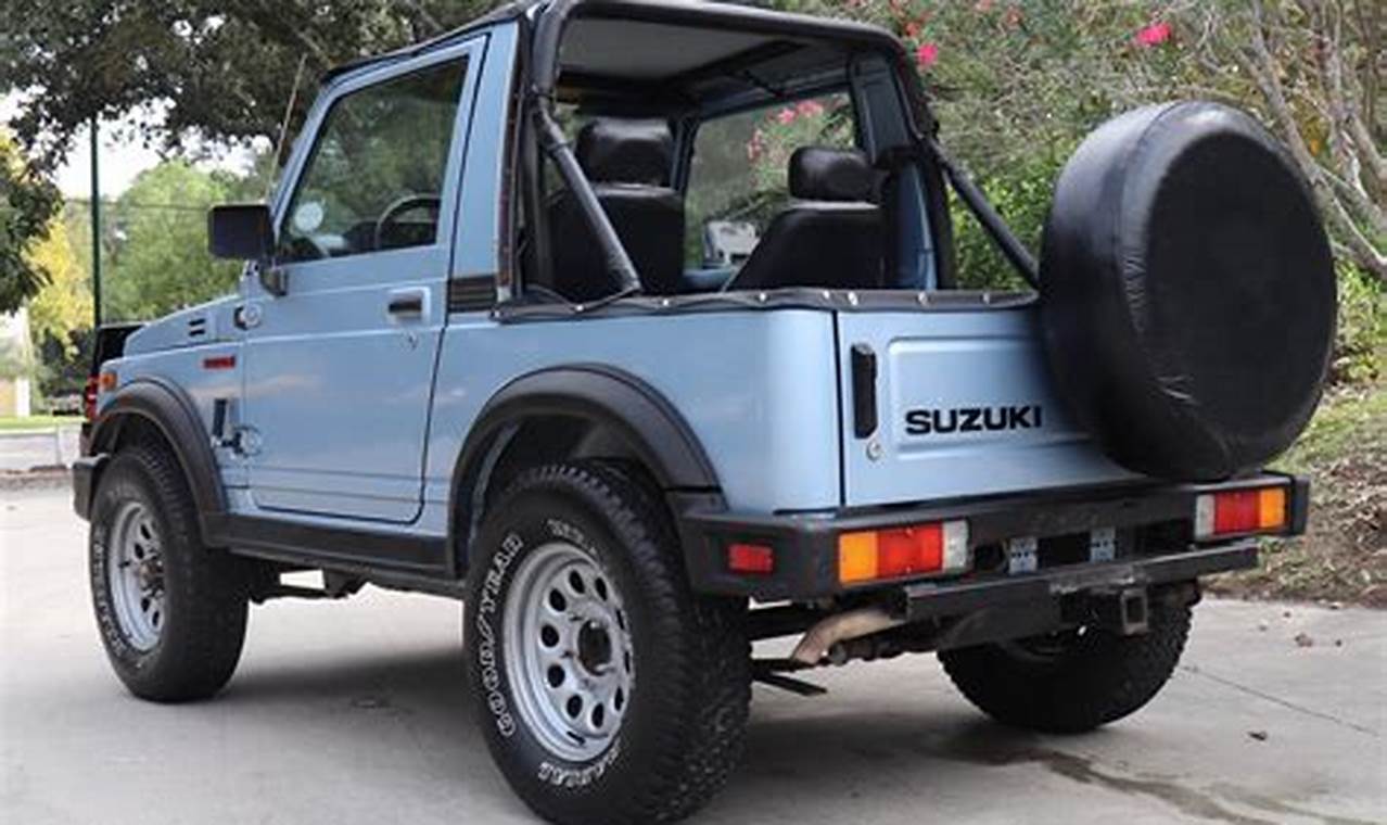 jeep suzuki samurai for sale