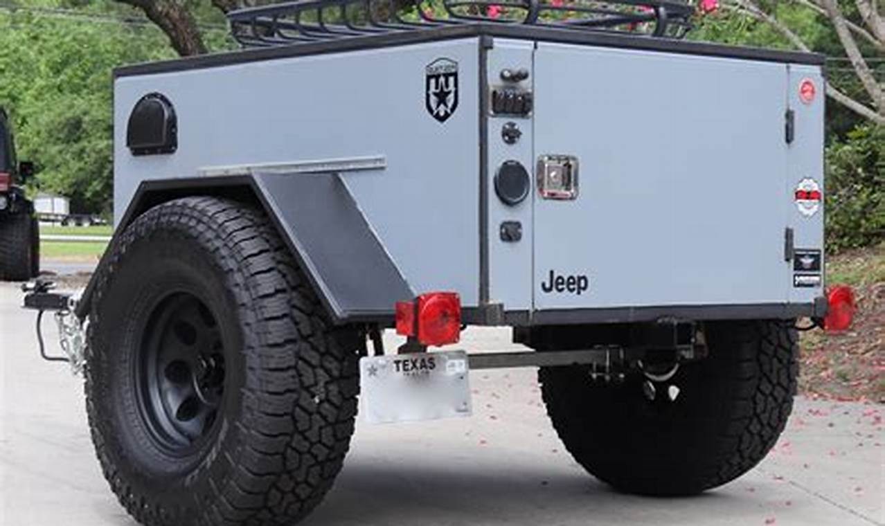 jeep utility trailers for sale
