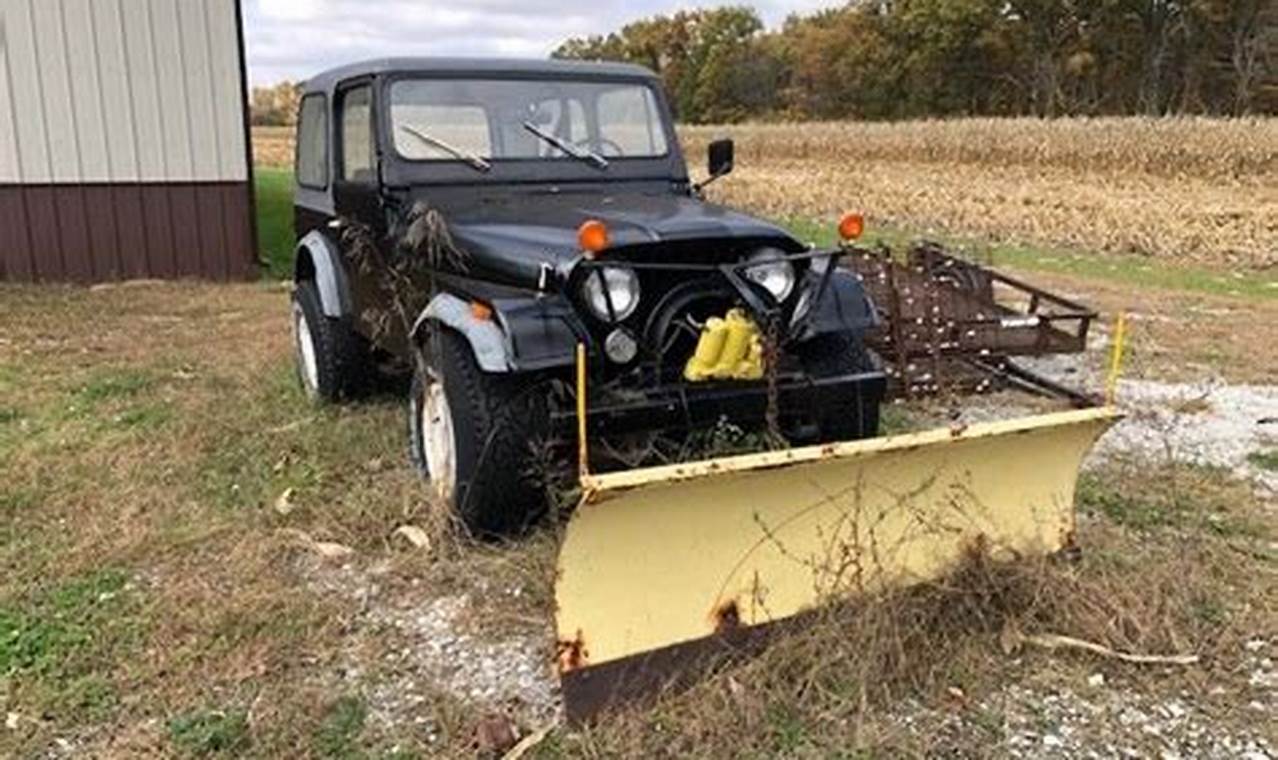 jeep w/plow for sale low prices