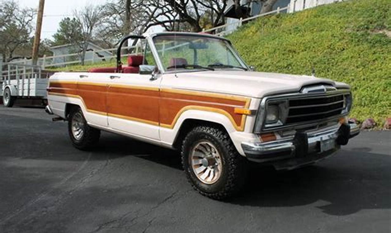 jeep wagoneer convertible for sale