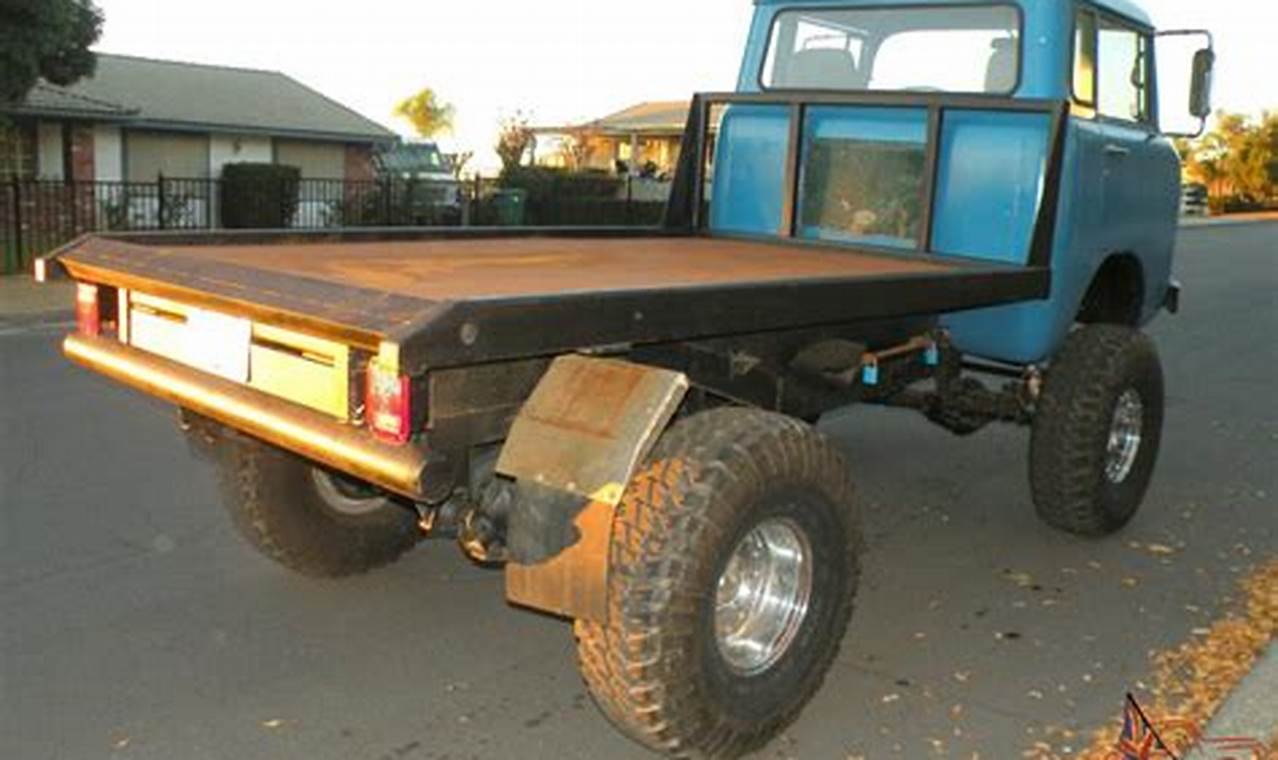 jeep with truck bed for sale