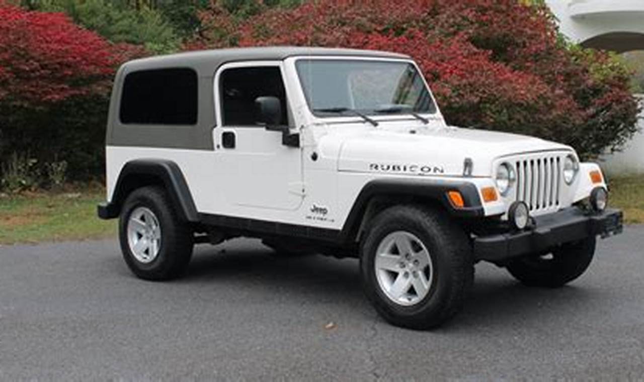 jeep wrangler 06 for sale