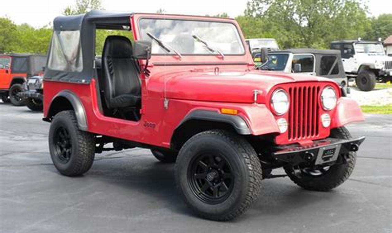 jeep wrangler 1986 for sale