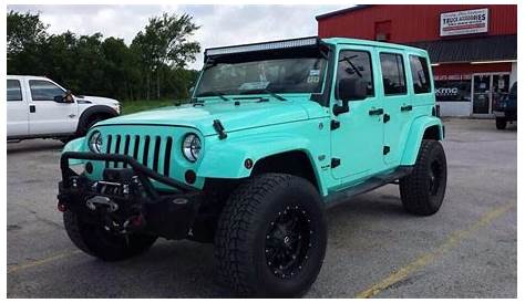 Gallery For > Teal Jeep Wrangler Jeep wrangler colors, Best jeep