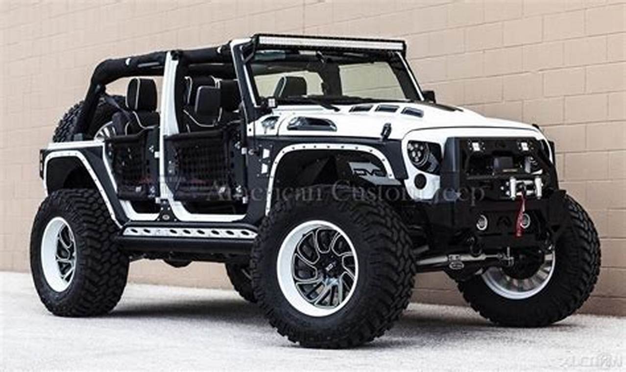 jeep wrangler custom for sale