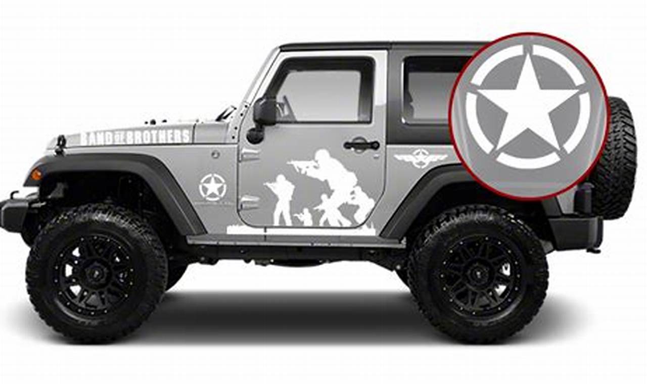 jeep wrangler decals for sale