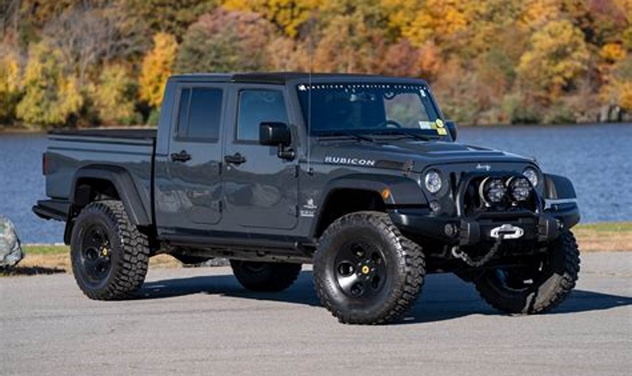 jeep wrangler double cab brute for sale