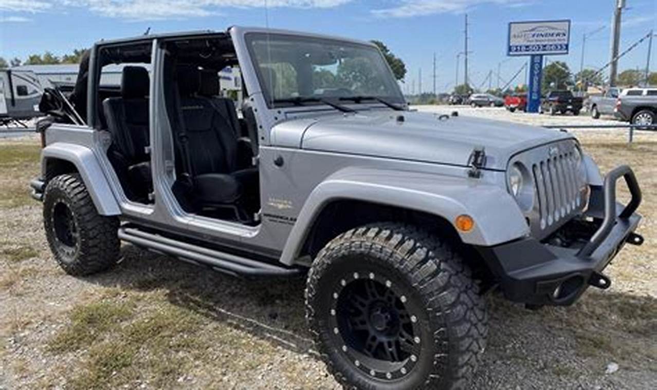 jeep wrangler for sale dallas area