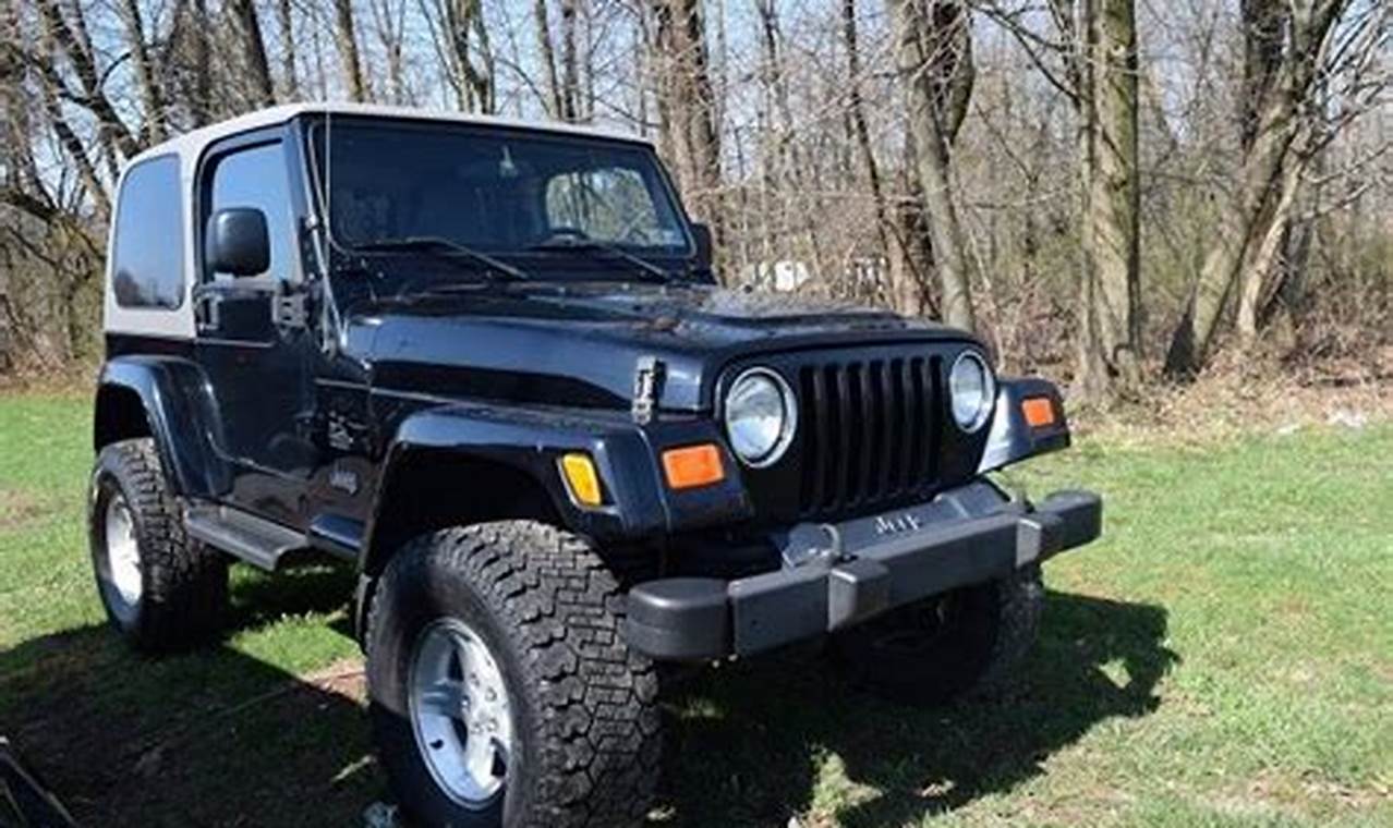 jeep wrangler for sale in pa under 10000