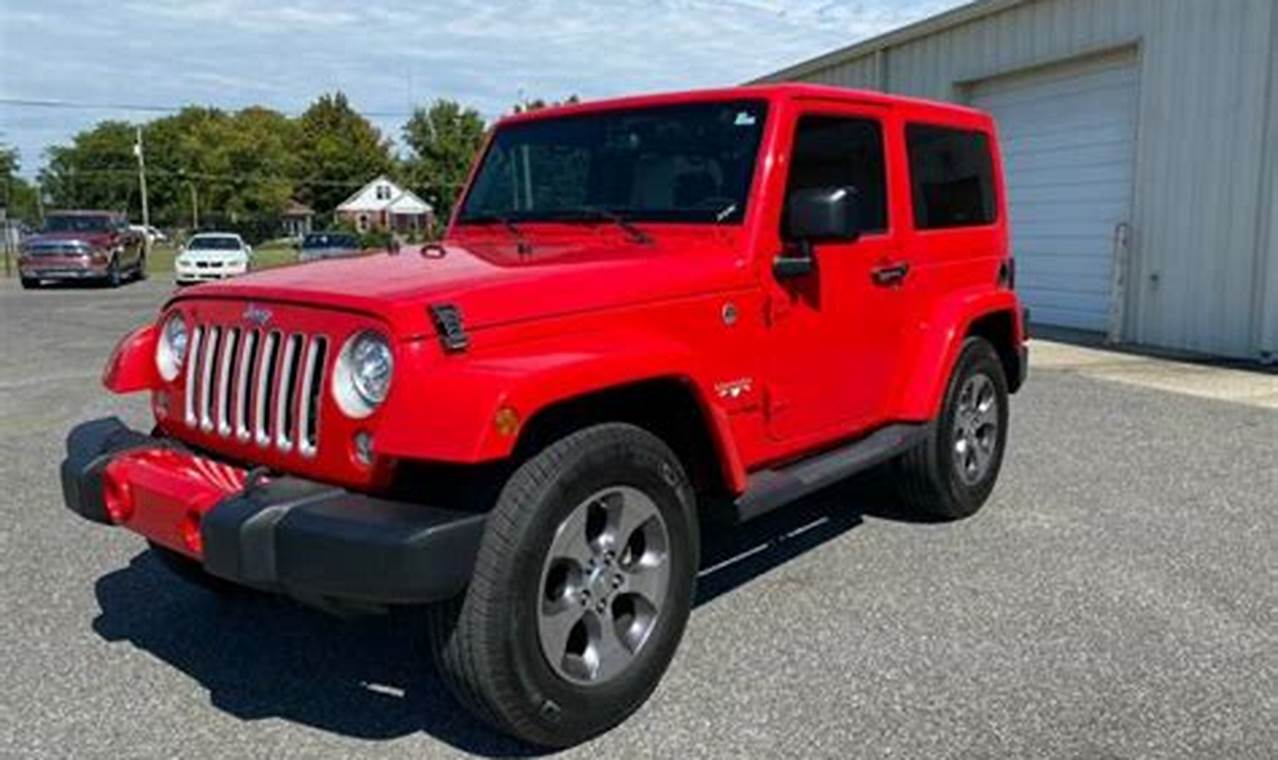jeep wrangler for sale in paducah ky