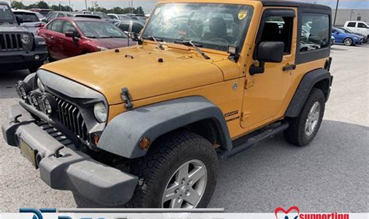 jeep wrangler for sale lexington ky