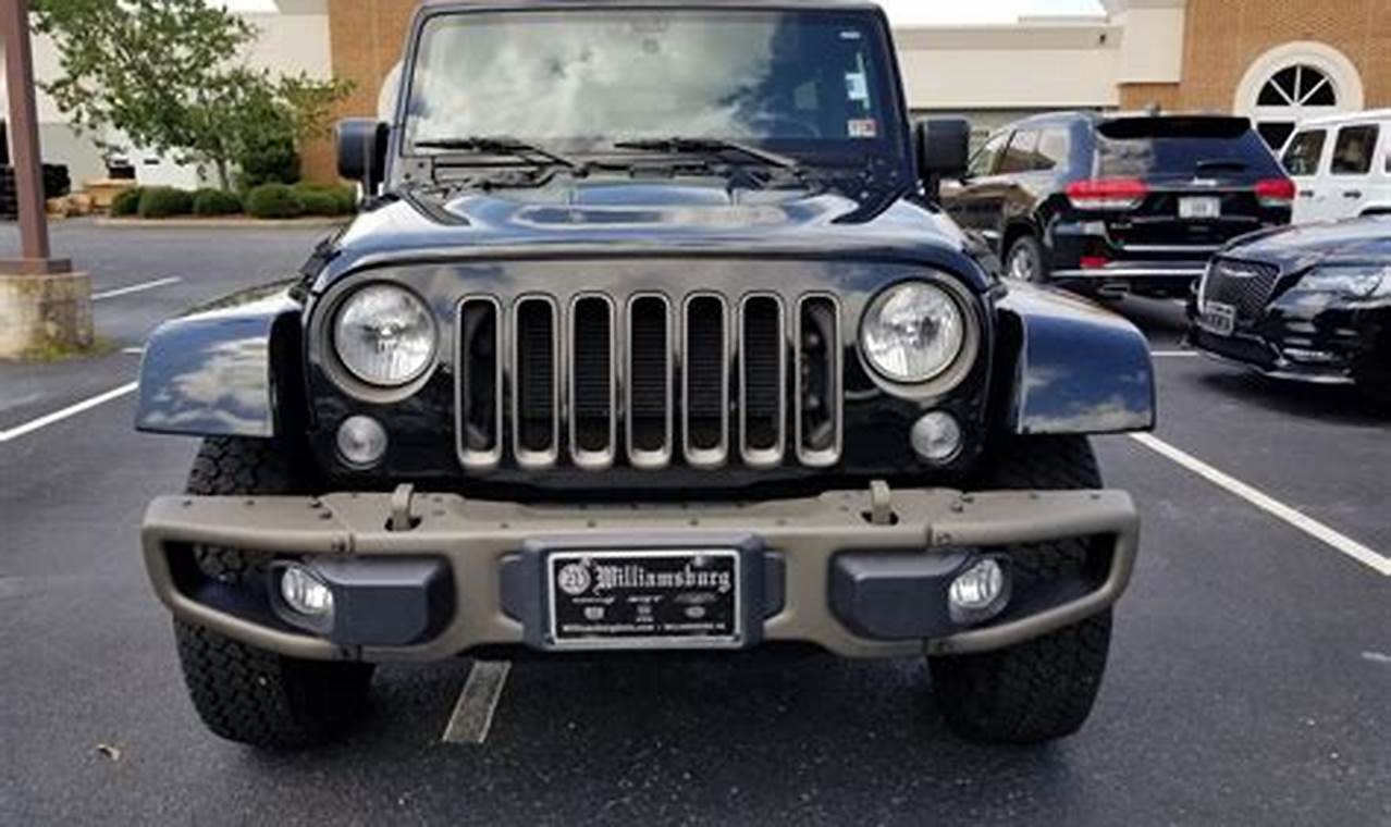 jeep wrangler for sale los angeles