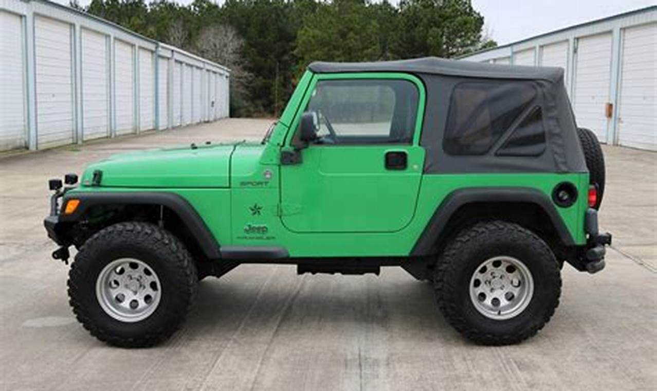 jeep wrangler for sale texas