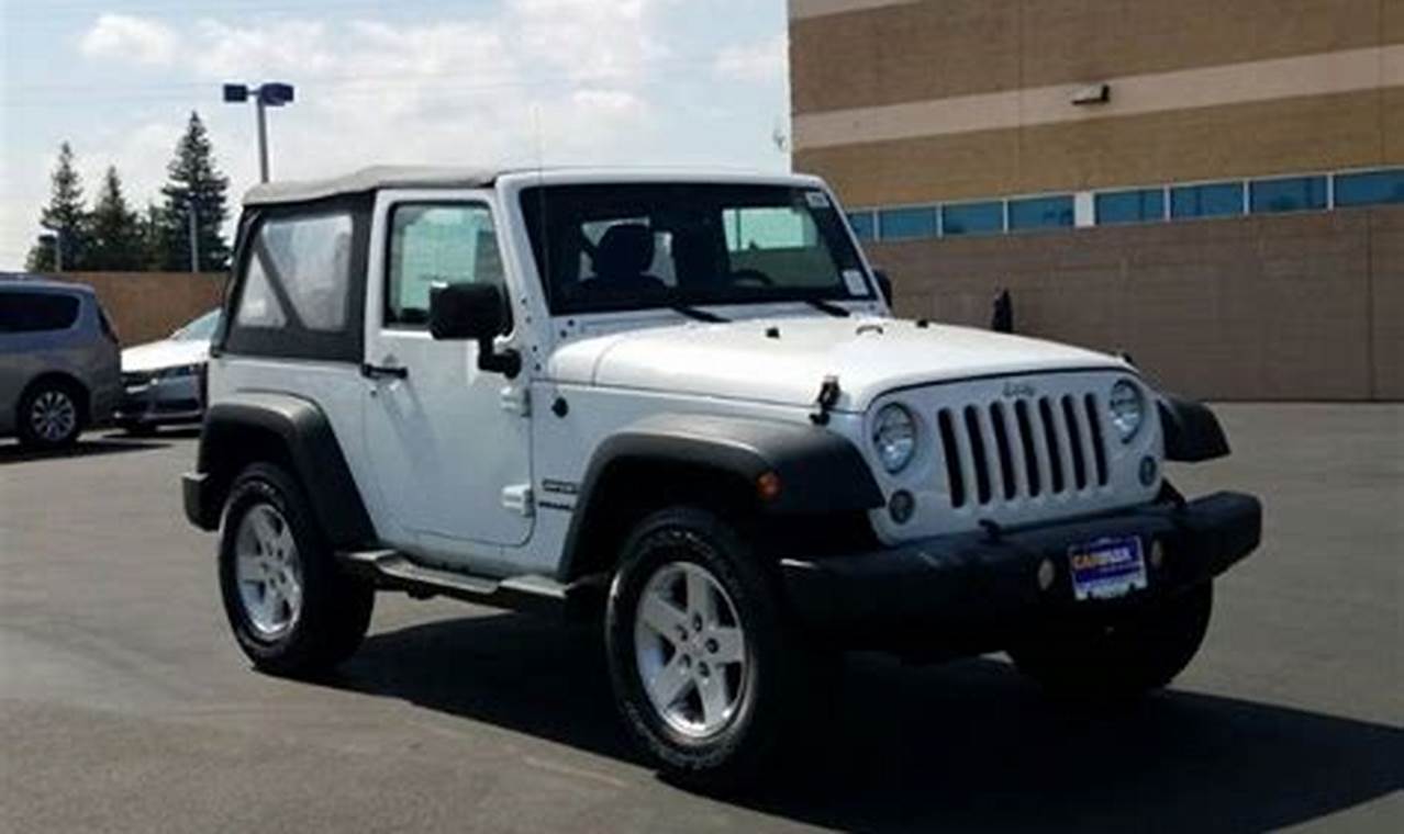 jeep wrangler for sale under $5000