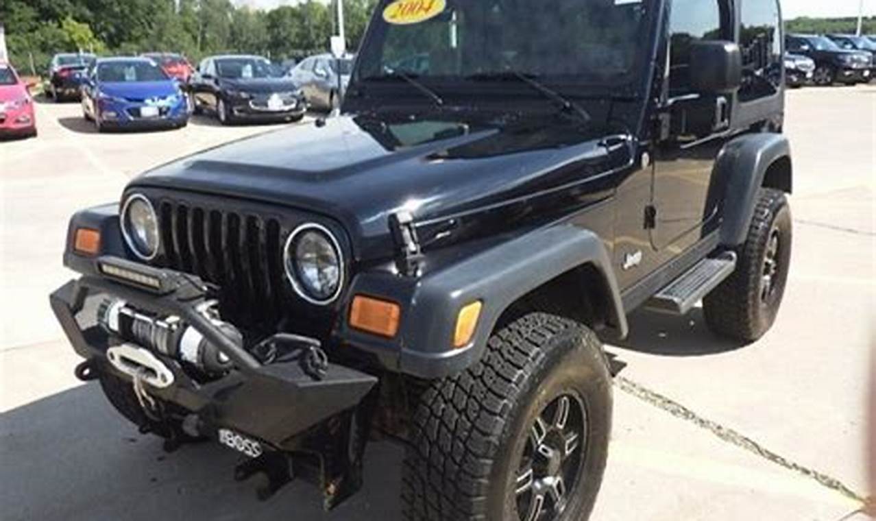 jeep wrangler for sale under 2000 nj