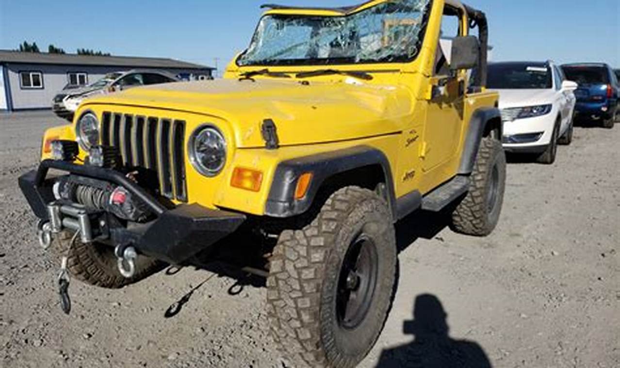 jeep wrangler for sale washington state