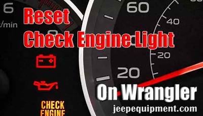 Jeep Wrangler Jl Check Engine Light Reset