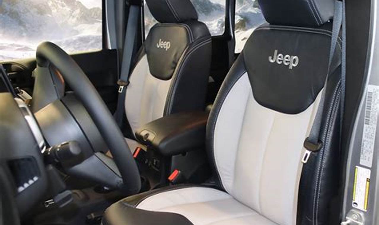 jeep wrangler leather seats for sale