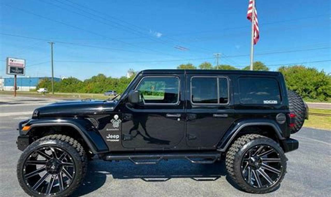 jeep wrangler lifted for sale