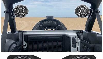 Jeep Wrangler Roll Bar Speakers