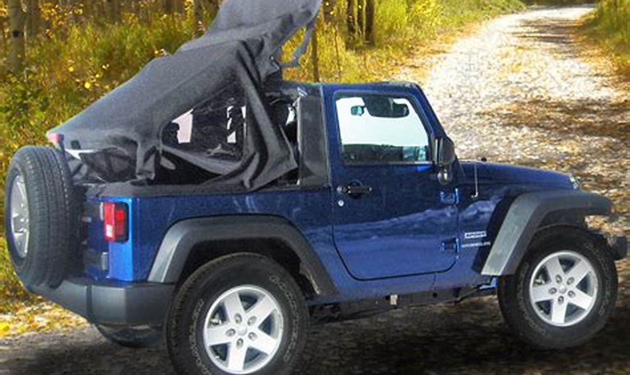 jeep wrangler soft top for sale