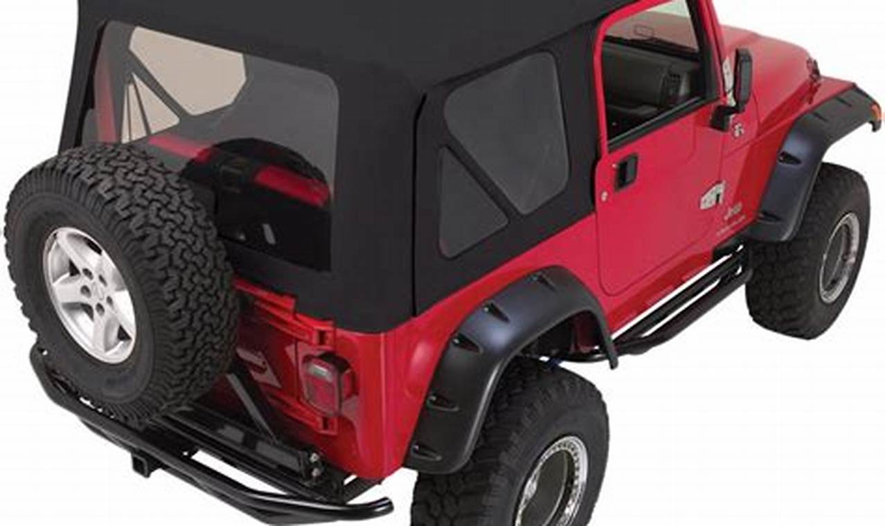 jeep wrangler tj soft top for sale