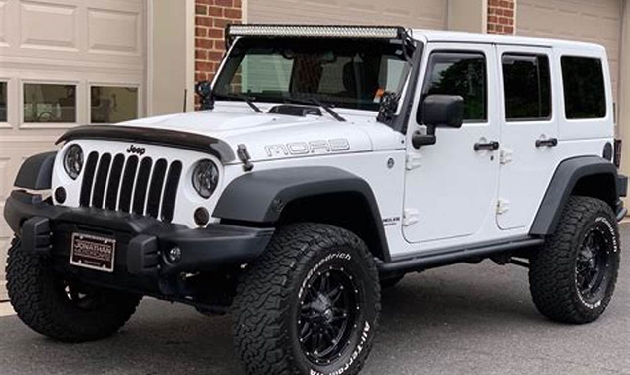 jeep wrangler unlimited moab for sale