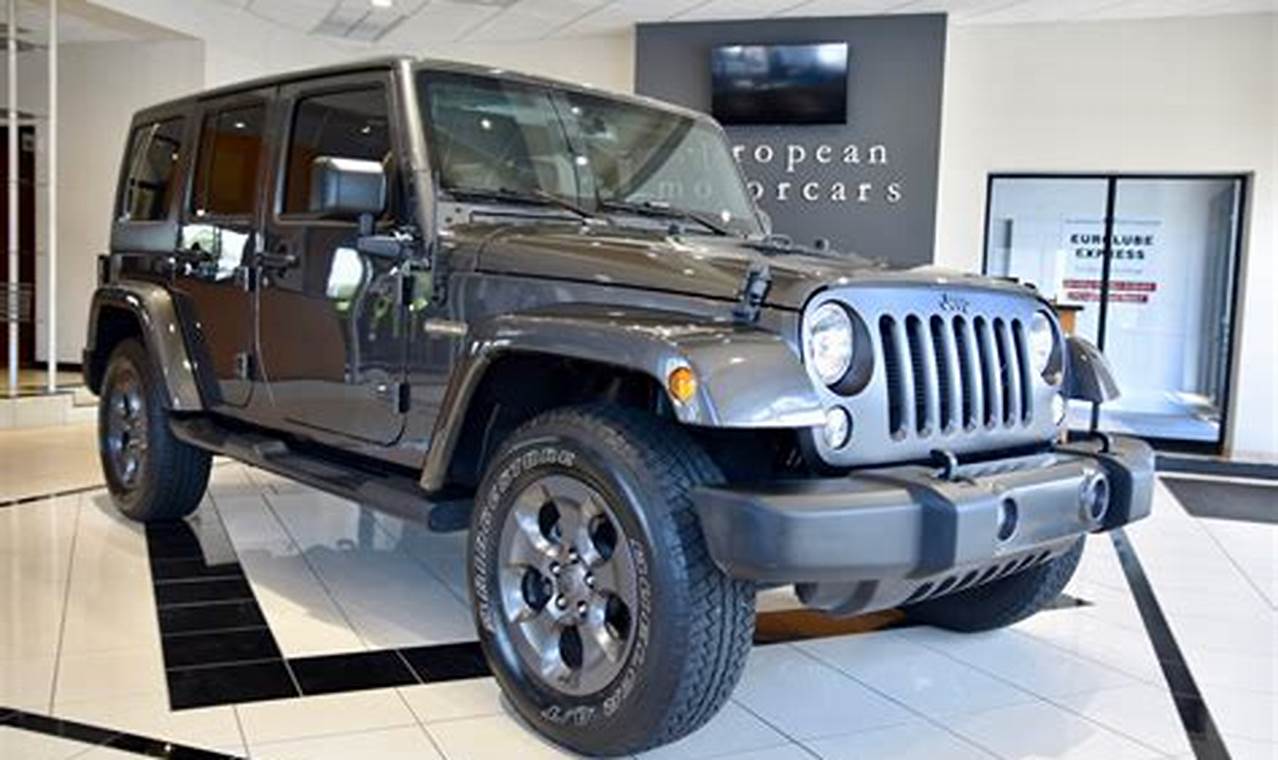 jeep wrangler unlimited oscar mike for sale