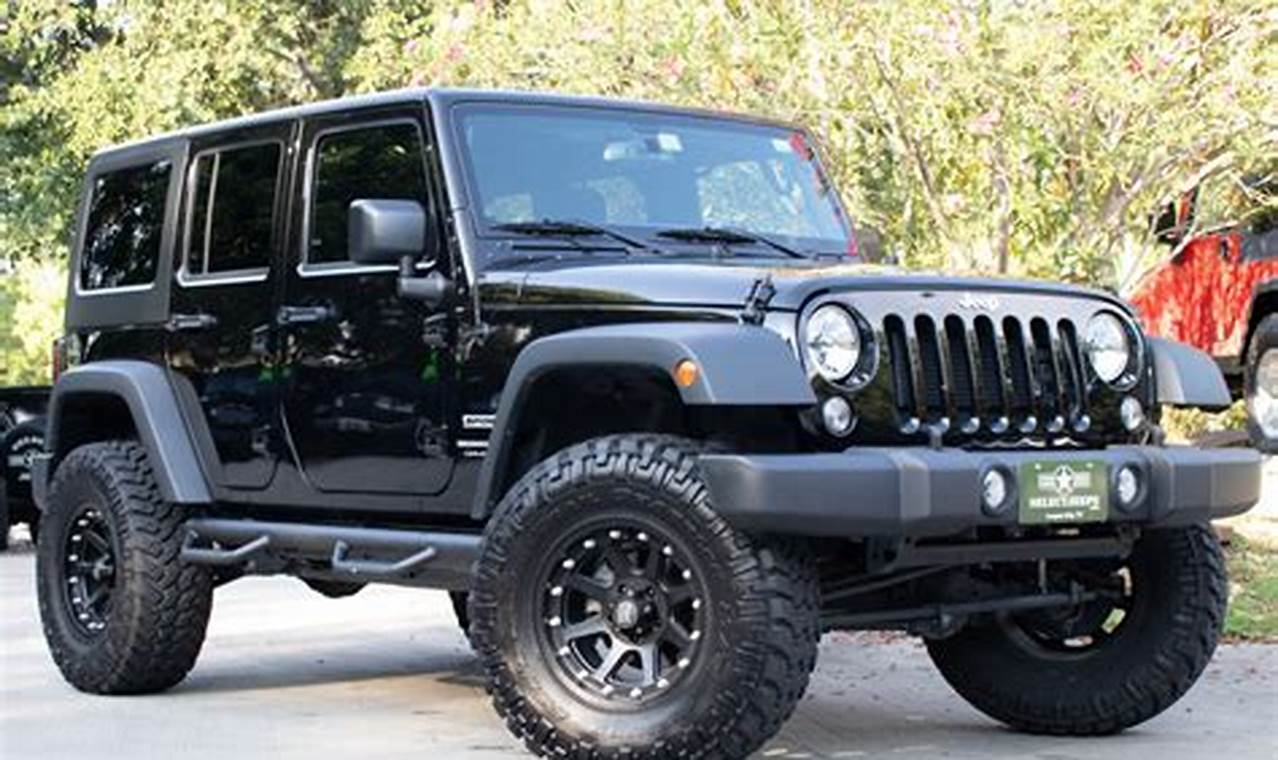 jeep wrangler unlimited sport s for sale