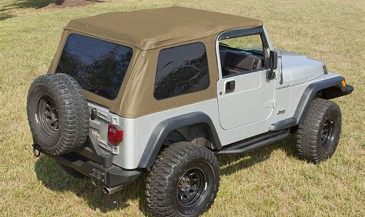 jeep wrangler yj soft top for sale