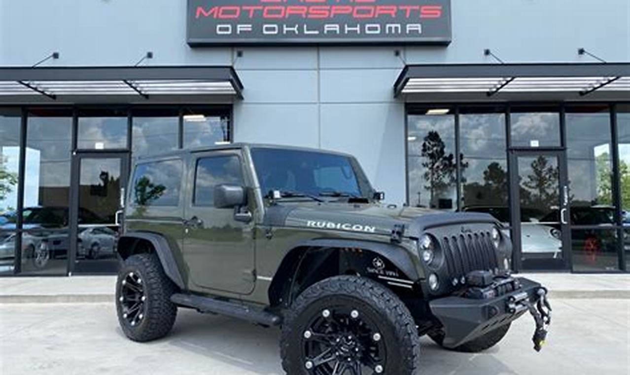 jeep wranglers for sale in oklahoma