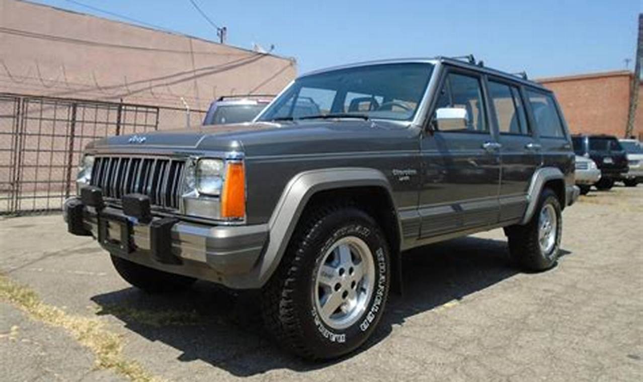 jeep xj for sale craigslist